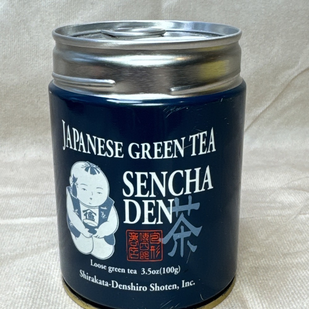 Shizuoka Sencha Den 100g, 3.5oz SENCHA DEN, Japanese Loose Leaf Green Tea CAN